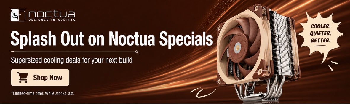 Noctua Promotion – Save Up to $25 on Listed Products