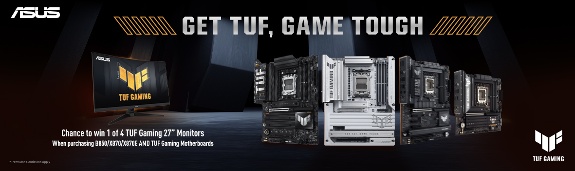 Chance to Win 1 of 4 TUF Gaming 27