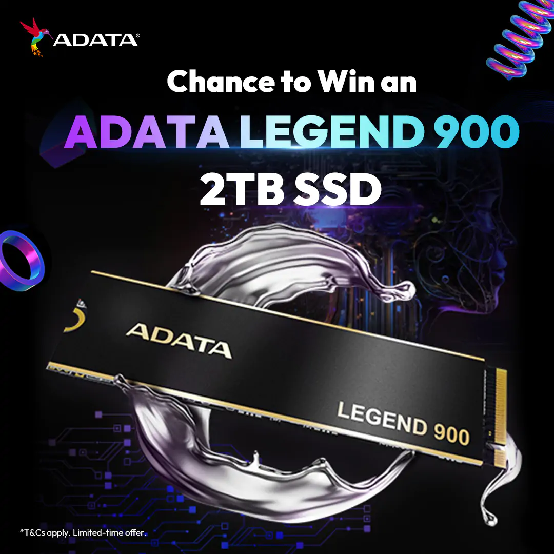Chance to Win an ADATA LEGEND 900 2TB SSD!