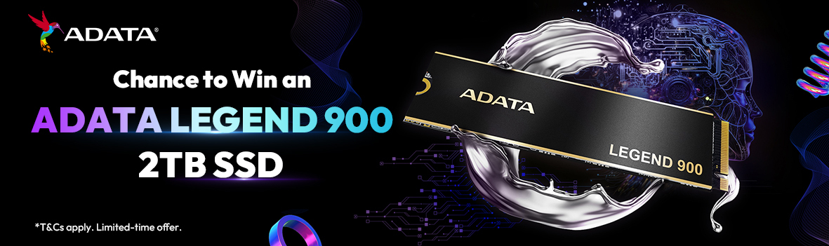 Chance to Win an ADATA LEGEND 900 2TB SSD!