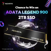 Chance to Win an ADATA LEGEND 900 2TB SSD!