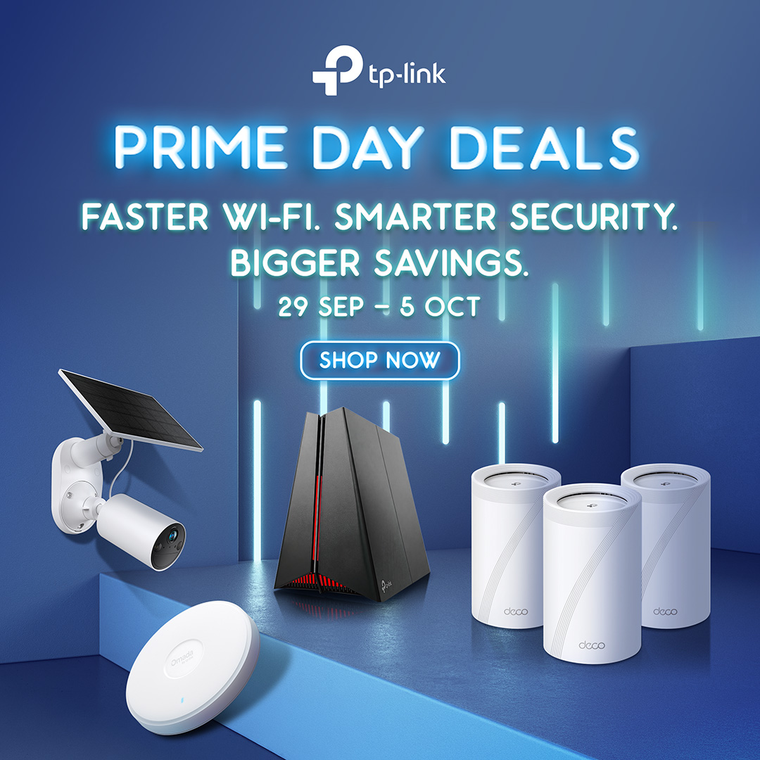 Up to 30% Off TP-Link & Mercusys Networking and Smart Home