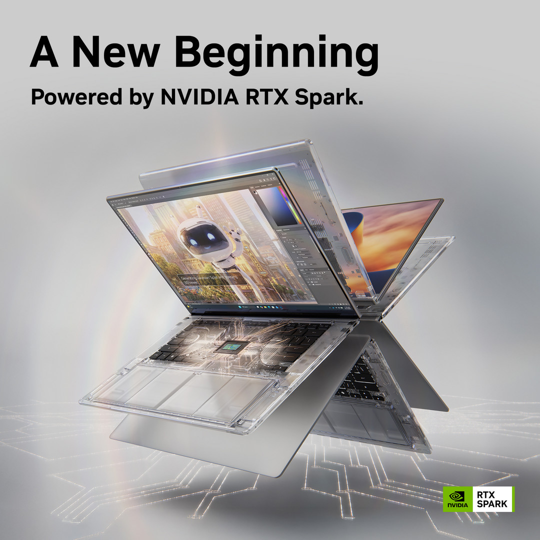 NVIDIA RTX Spark Laptops | Create, Innovate, Play