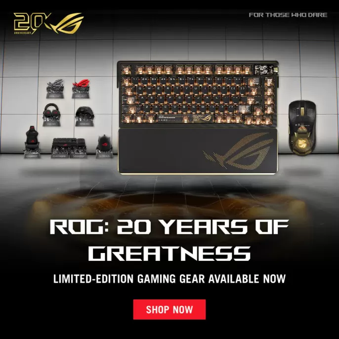ROG Azoth Extreme Edition 20 | Celebrate 20 Years of ROG