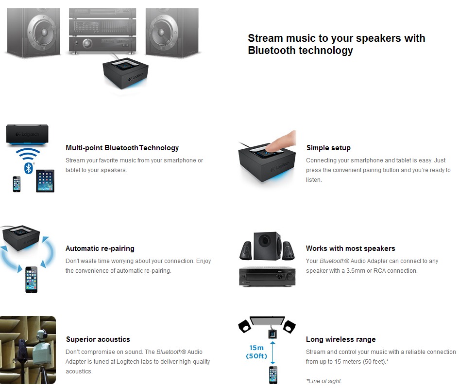 Making Your Speakers Mobile: Logitech Bluetooth Audio Adapter Review –  Techgage