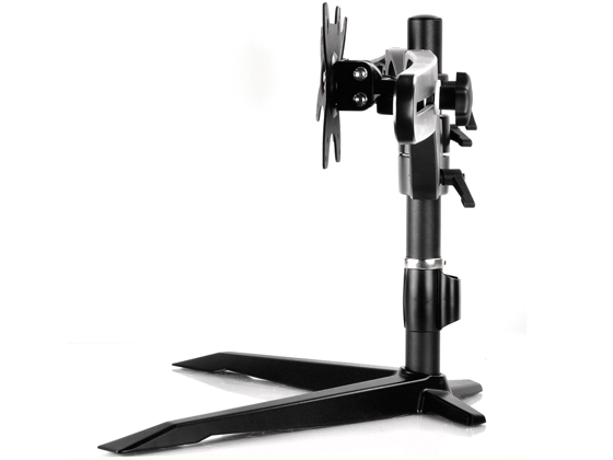 SilverStone Black Arm Three Triple LCD Monitor Stand