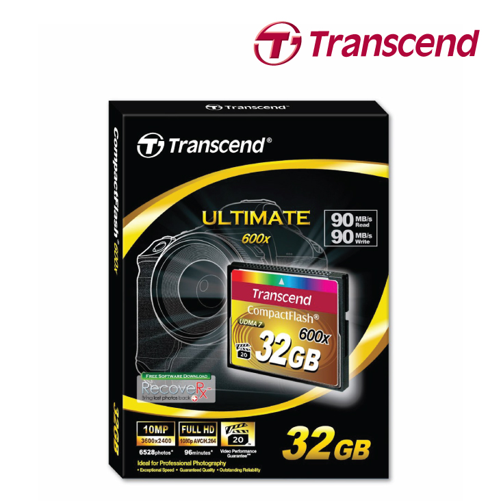 transcend cf card recovery