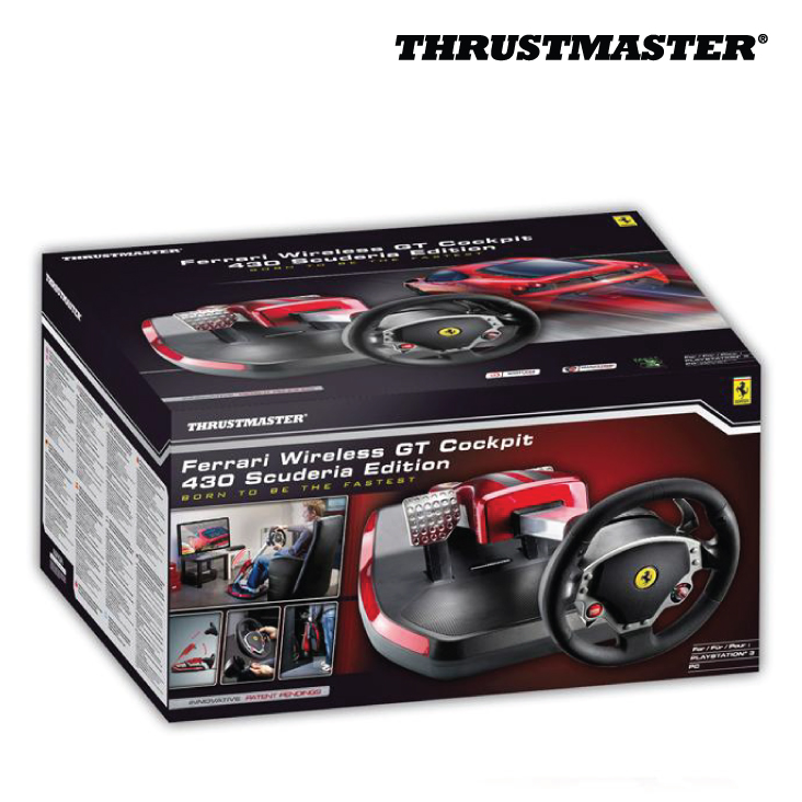 Thrustmaster Ferrari Wireless GT Cockpit 430 Scuderia Edition For PC \u0026 PS3  Umart.com.au