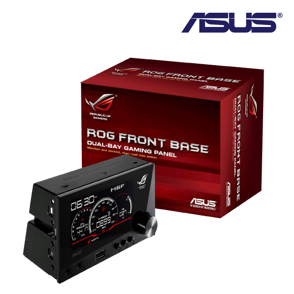 ASUS ROG FRONT BASE GAMING PANEL for motherboards with ROG_EXT port  Umart.com.au