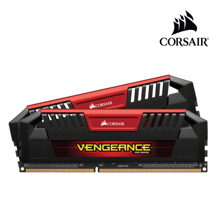 Corsair 16GB (2x8GB) DDR3L 1600MHz Vengeance Pro Red CMY16GX3M2C1600C9R ...