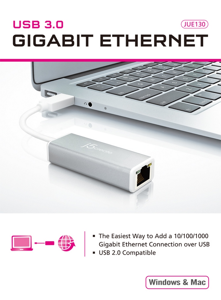 j5create usb to ethernet mac driver