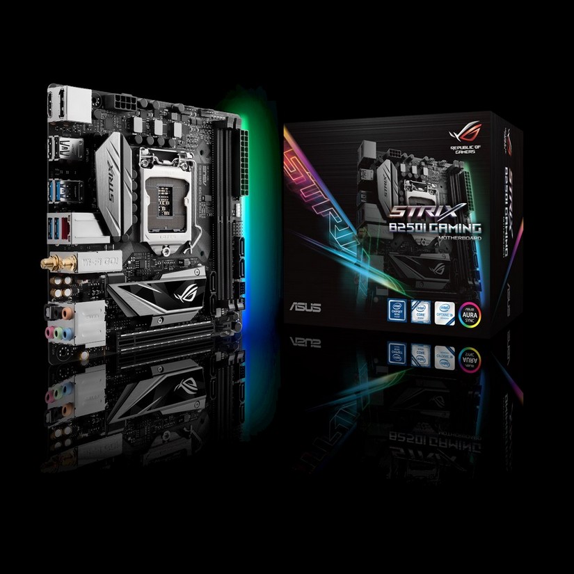 Asus ROG Strix B250I Gaming LGA 1151 Mini-ITX Motherboard 