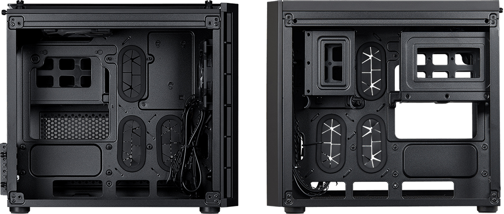 Corsair Crystal 280X Tempered Glass mATX PC Case White (CC