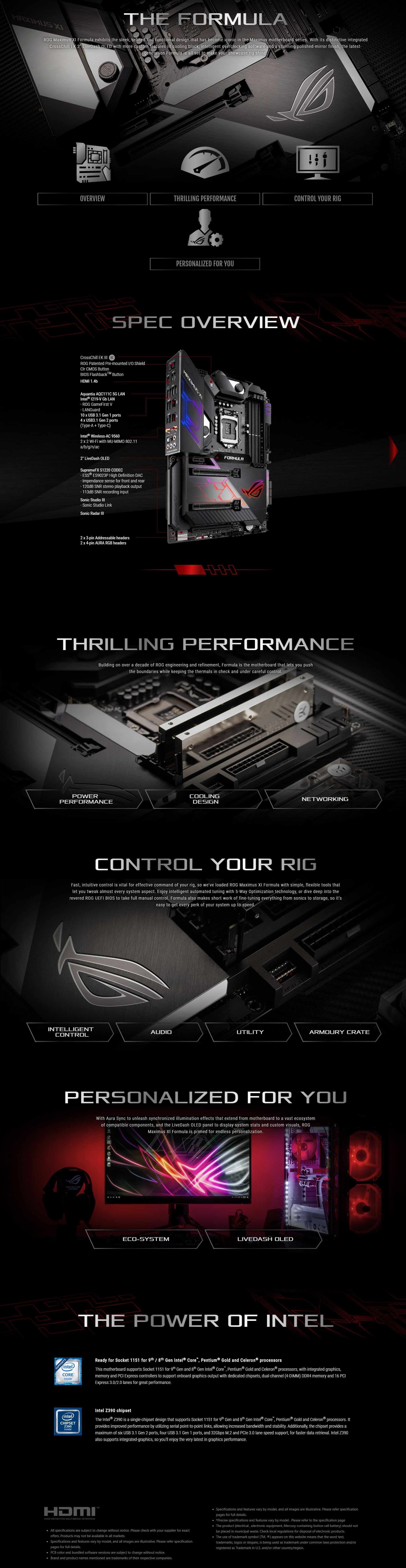 Asus Rog Maximus Xi Formula Atx Lga1151 Motherboard Umart Com Au Asus Rog Maximus Xi Formula Atx Lga1151 Motherboard Umart Com Au
