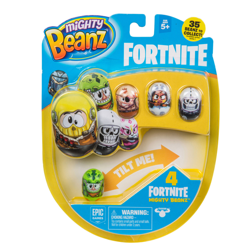 Mighty Beanz Licensed Season1 Fortnite 4 Pack - Umart.com.au