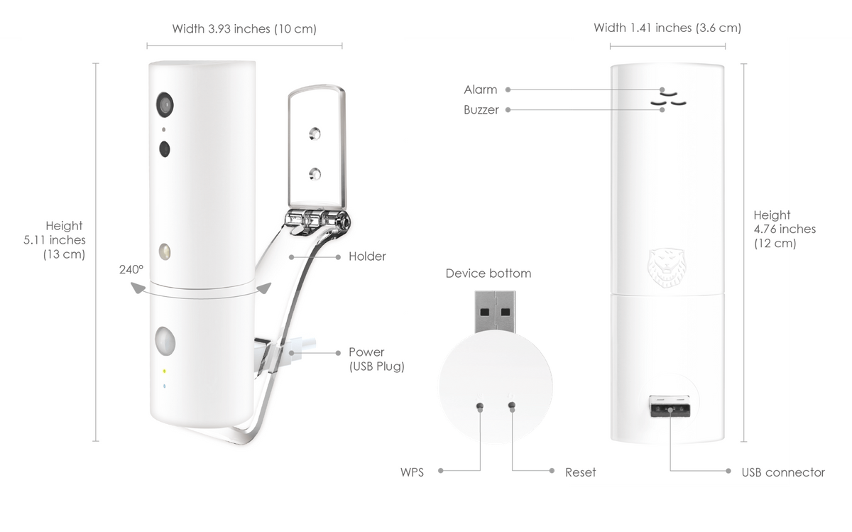 Amaryllo iSensor HD Patio Wireless Video Security Sensor - Umart.com.au