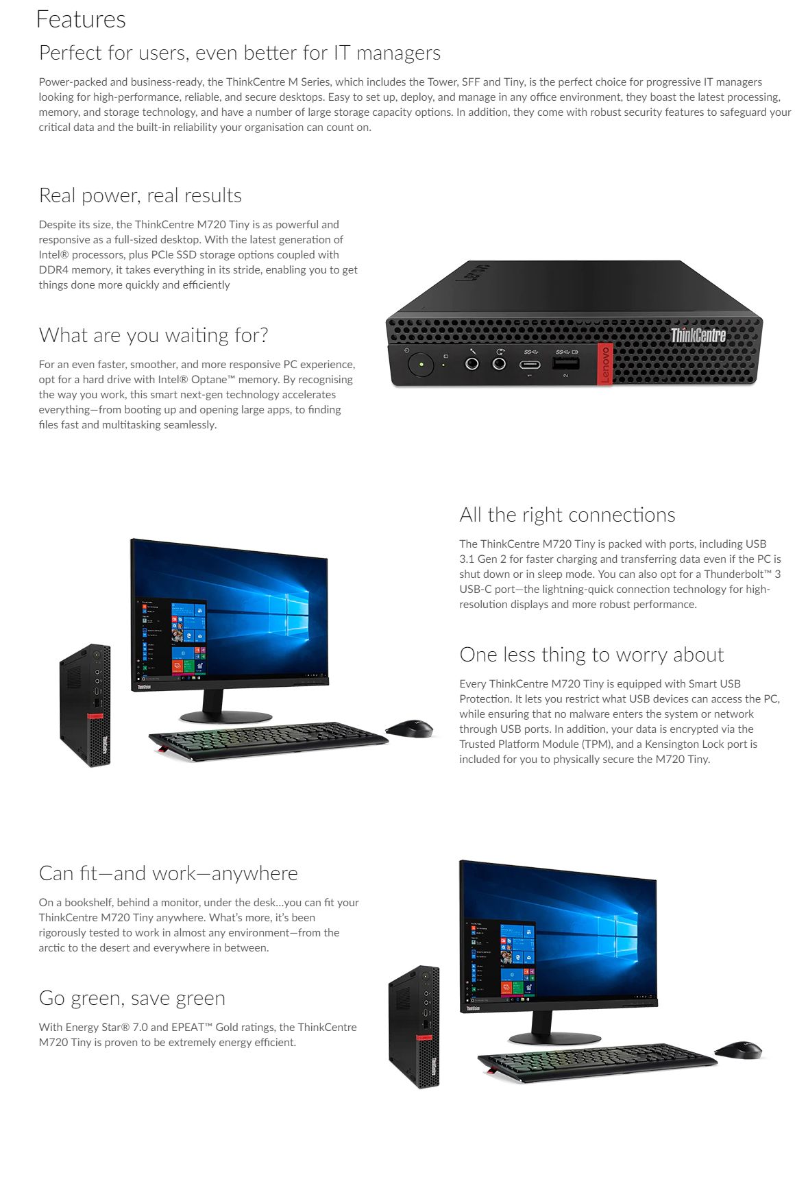 Lenovo ThinkCentre M720 Tiny i78700T 8G 256GB SSD WifiBT KBMouse W10 Pro 3yrsss.jpg