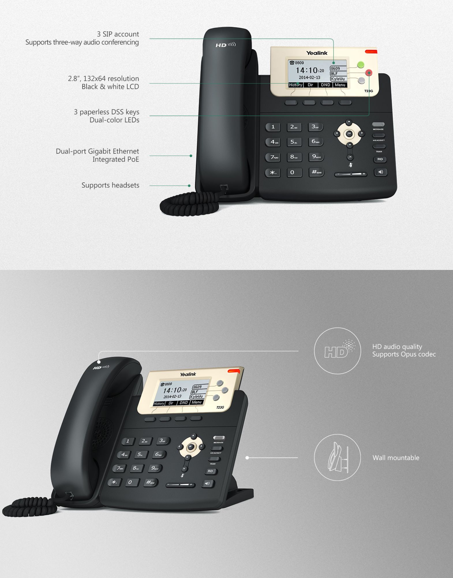Yealink SIP-T23G Standard Gigabit VOIP Phone1.jpg
