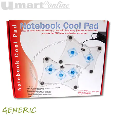 Notebook Cooling Pad (NBINKCOOLINGPAD)