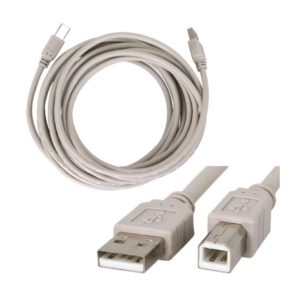 Generic 5m USB Type A to Type B USB 2.0 Printer Cable