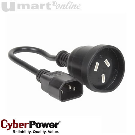 CyberPower IEC 3pin AU Cable adaptor