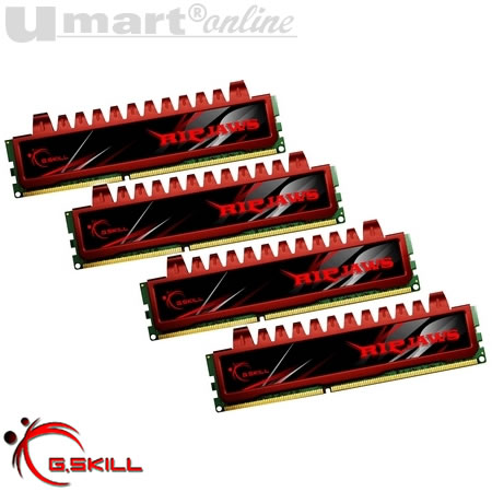 G Skill 16G(4x4G) DDR3 1600Mhz PC12800 RL 9-9-9-24(CL9Q-16GBRL)