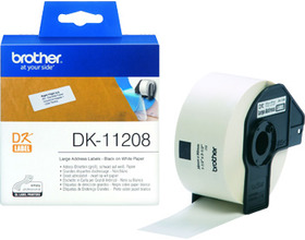 Brother DK-11208 White Large Address Label