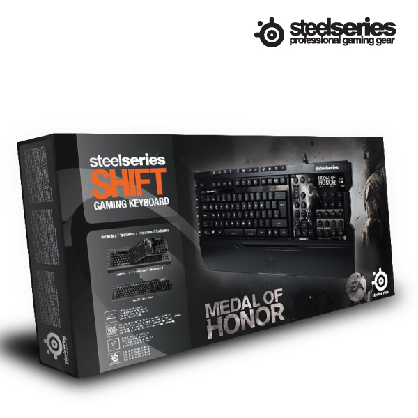 SteelSeries 64115 Shift Gaming Keyboard - Medal of Honor Limited Ed