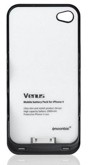 Noontec Venus Backup Battery IPHONE4 White