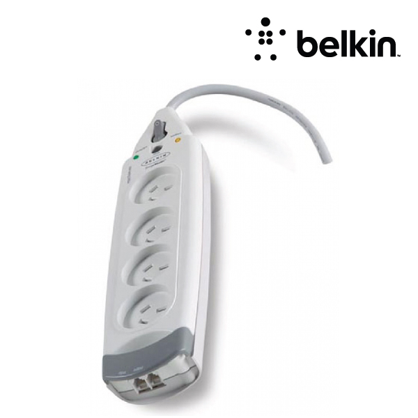 Belkin F9H410AU2M 4-outlet with Telephone protection