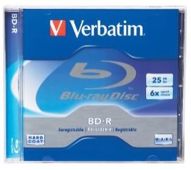 Verbatim Blu-Ray BD-R 25Gb 1pk 6X