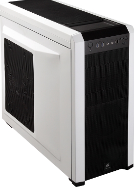 Corsair Carbide 500R White Mid-Tower Case No PSU (CC500R-WHITE)