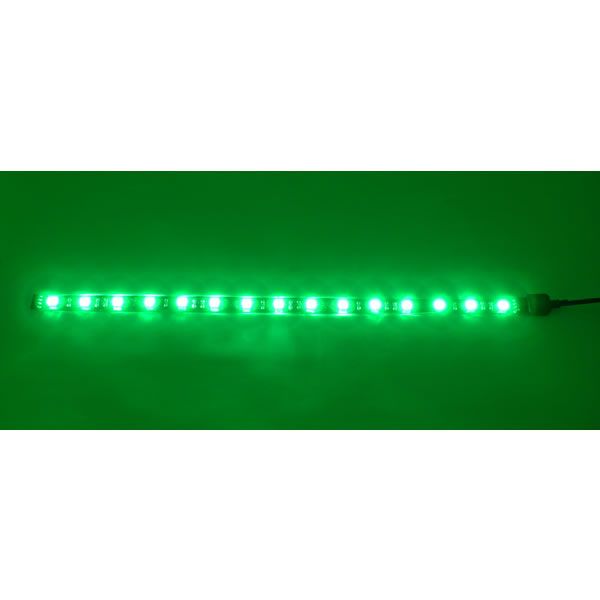 Bitfenix Alchemy Connect Green LED Strips- 300mm, Green color, 15x LEDs