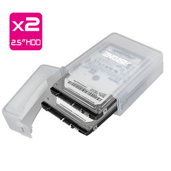 Astone 2.5inch HDD Protection Case for 2x2.5 HDD