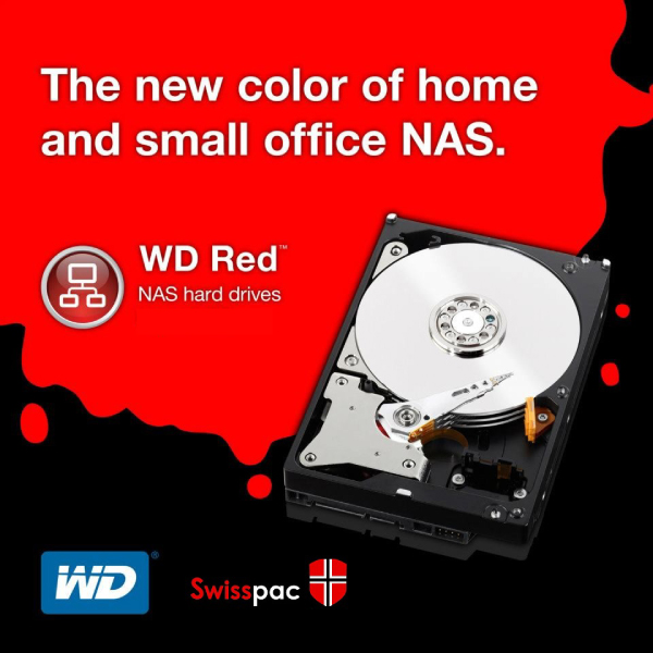 Western Digital 3TB Red 3.5in SATA NAS Hard Drive (WD30EFRX)