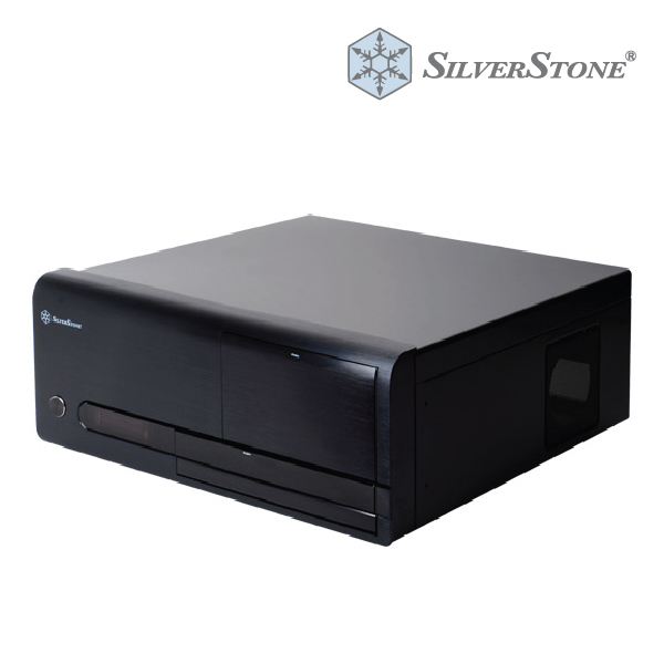 SilverStone LC20B-M-USB3 BLACK ATX Multimedia Server HTPC Case