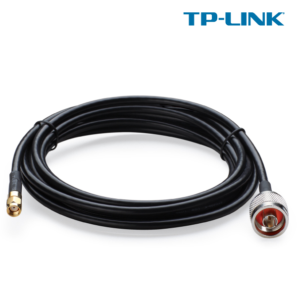 TP-LINK Pigtail Cable, 2.4 GHZ, 3M Cable length, N-type Male to RP-SMA Male connector