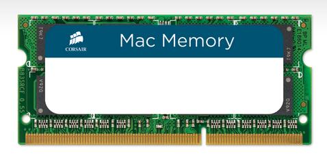 Corsair 8GB (2x4GB) CMSA8GX3M2A1333C9 Mac Memory 1333MHz CL9 DDR3 SO-DIMM for Apple Mac