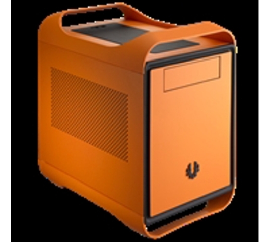 Bitfenix PRODIGY-OG Mini-ITX case, Atomic Orange Body, Orange Solid Front Panel