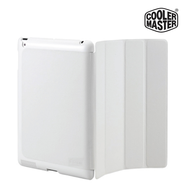 Cooler Master iPad3 Wake up Folio Case - White ( Fits all iPad )