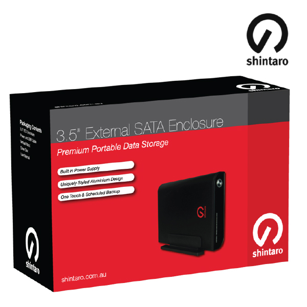Shintaro 3.5in USB HDD Enclosure