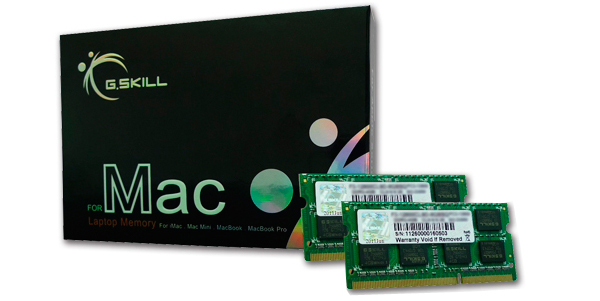 G.Skill 16GB(2x8G)PC-12800(1600Mhz) SODIMM DDR3 for Mac