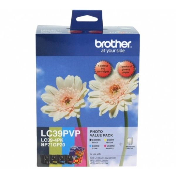 Brother LC39PVP PHOTO VALUE PACK LC39PVP
