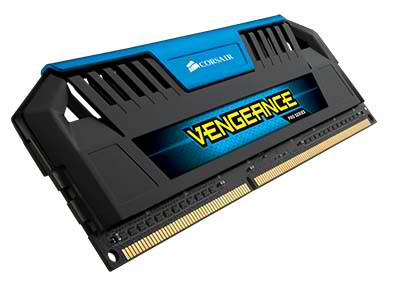 Corsair 8GB (2x4GB) DDR3 CMY8GX3M2A1600C9B 1600MHz Dimm, Unbuffered, 9-9-9-24, Vengeance Pro Blue He