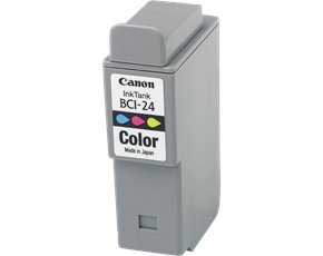 Canon ink tank, replaceable, colour - BCI24C