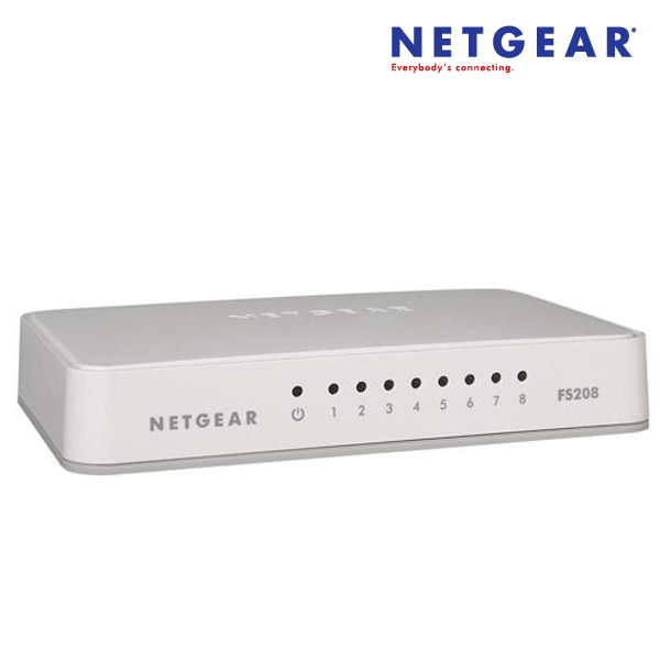 Netgear FS208-100AUS 8-Port 10/100 Unmanaged Switch