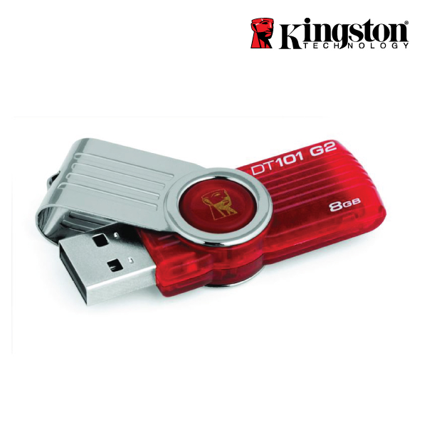 Kingston DT101G2/8GB 8G DataTraveler 101 G2 Flash RED