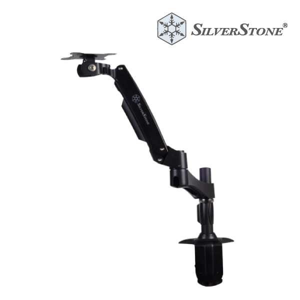 SilverStone ARM11BC Single Arm Black LCD Monitor Stand,SST-ARM11BC