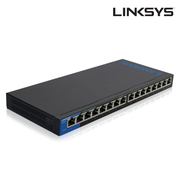 Linksys LGS116-AU 16 Port GiGabit Unmanaged Switch