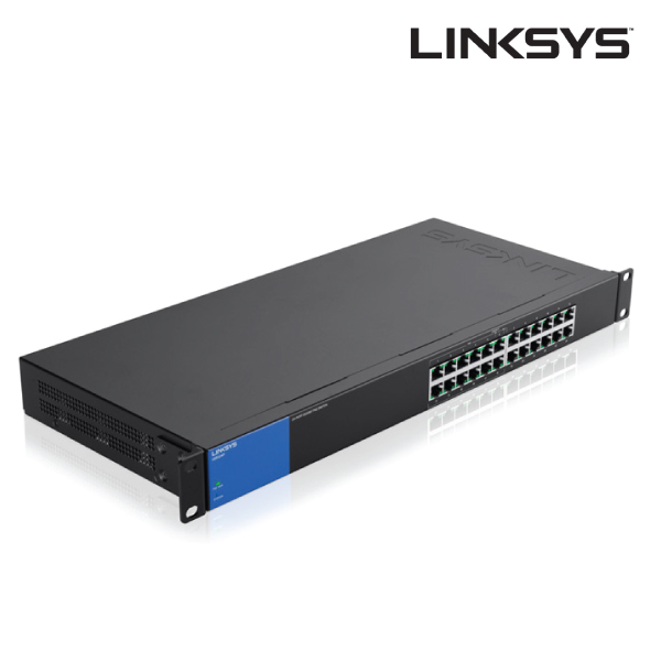 Linksys LGS124P-AU 24 Port POE GiGabit Unmanaged Switch